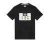 WEEKEND OFFENDER SEVENTY TWO GRAPHIC T SHIRT IN BLACK