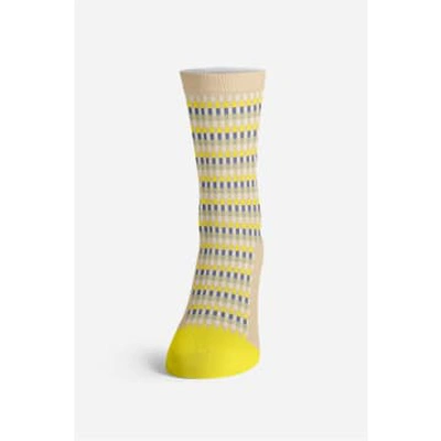 Skfk Eki Multicolour Socks In Yellow
