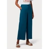 PAUL SMITH PAUL SMITH WIDE LEG ELASTICATED CROPPED TROUSERS COL: 46 INDIGO, SIZE: