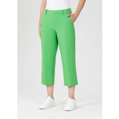 Stehmann Fenja Cropped Trousers In Spring Green