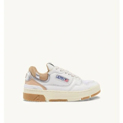 Autry Clc Leather Sneakers In Multi