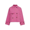 B.YOUNG CALEA TRENCHCOAT IN SUPER PINK