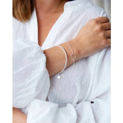 Chalk Star Bangle In Metallic