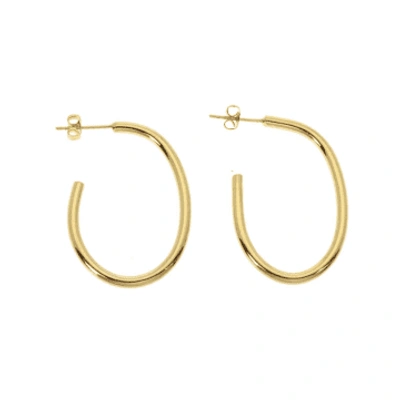 Les Cléias Plaqué Or Rita Earrings In Gold