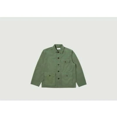 Universal Works Workwear Jacket With Pockets In Green