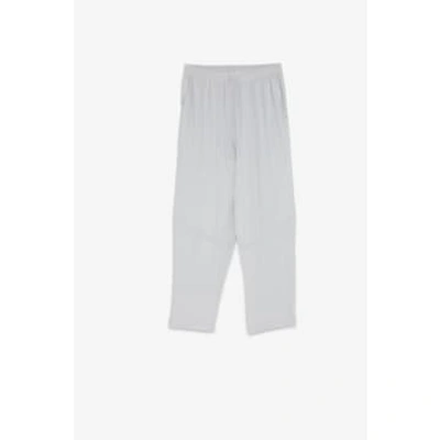 Ottod'ame Silky Trousers In White