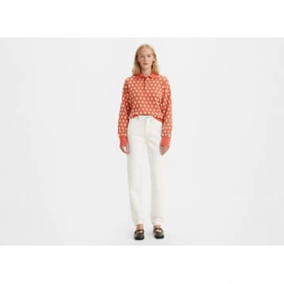 Levi's '80s Mom Jeans In Orange