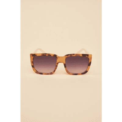 Powder Ell6 Ellery Luxe Sunglasses In Brown