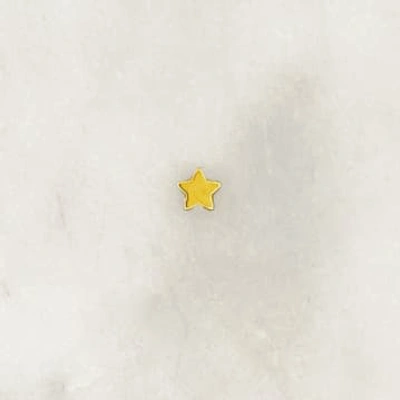 Anorak Bynouck Tiny Gold Plated Star Stud Earring