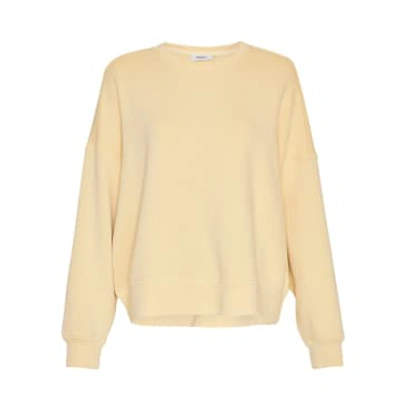 Moss Copenhagen Reed Yellow Dalvina Ima Q Sweatshirt