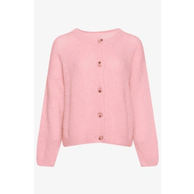 Noella Renn Rose Knit Cardigan In Pink