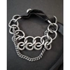 GOTI 925 SILVER AND LEATHER BRACELET BR2197