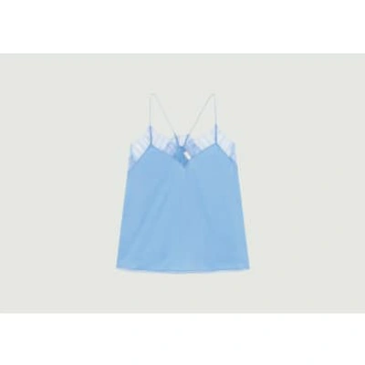 Iro Berwyn Silk Camisole Top In Blue