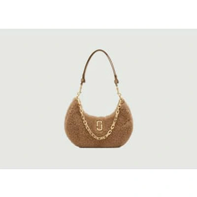 Marc Jacobs Synthetic Fur The Curve Bag In Brown