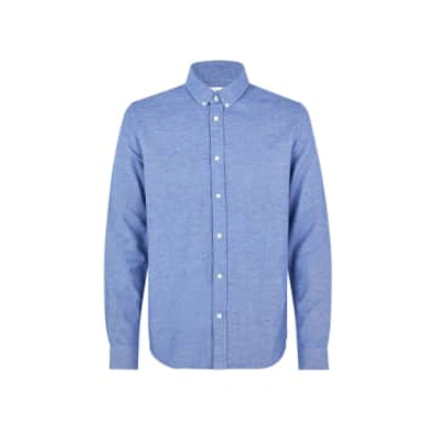 Samsoe & Samsoe Camisa Liam Bx Shirt 14039 In Blue
