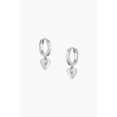Tutti & Co Ea600s Bliss Earrings Silver In Metallic