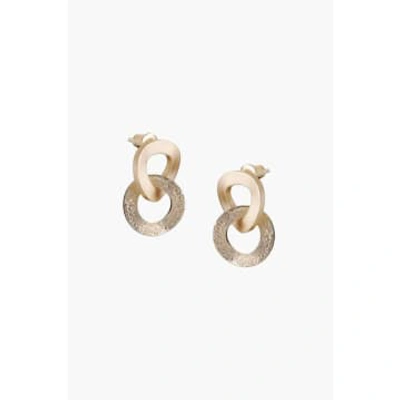 Tutti & Co Ea605g Unity Earrings Gold