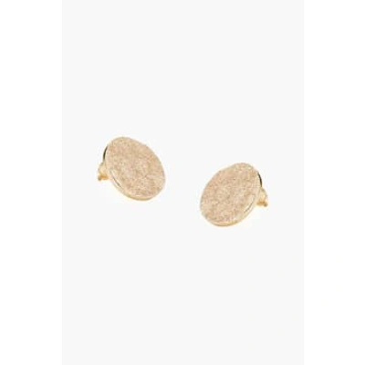 Tutti & Co Ea609g Dune Earrings Gold