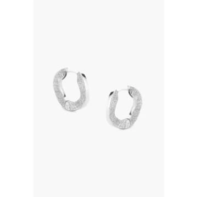 Tutti & Co Ea613s Shoal Earrings Silver In Metallic