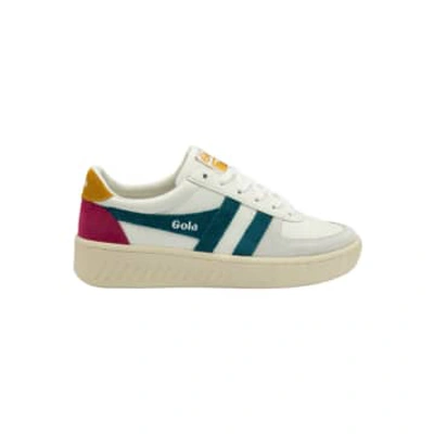 Gola Clb532wg Allcourt White/light Grey In Red