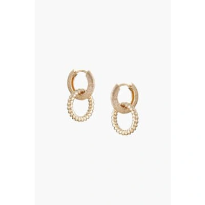 Tutti & Co Ea617g Amber Earrings Gold