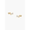 TUTTI & CO EA606G FLARE EARRINGS GOLD