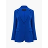 FRENCH CONNECTION ECHO SINGLE BREASTED BLAZER-COBALT BLUE-75WAN