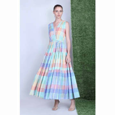 Conditions Apply | Nessa Dress | Rainbow In Blue