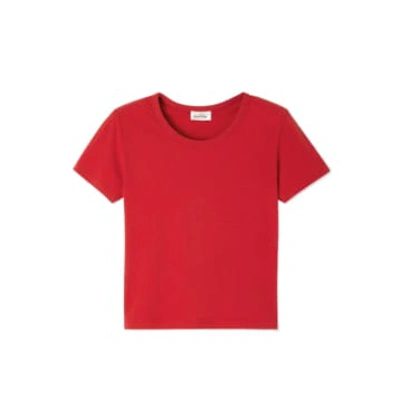 American Vintage W Gamipy T -shirt In Red