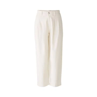Ouí The Relaxed Trousers Off White