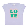 SISTERS DEPARTMENT LOVE DOUBLE MANAGA T -SHIRT