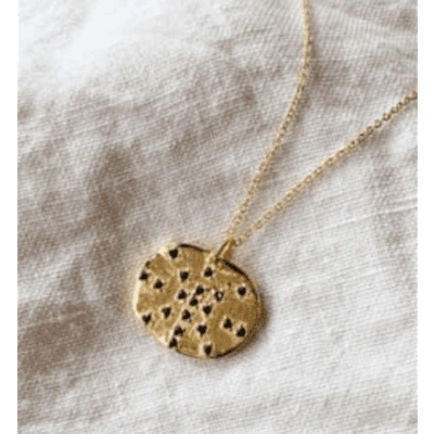 Une A Une Mumbai Necklace In Gold
