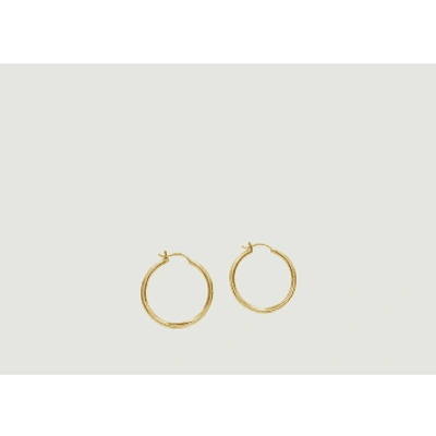 Daphine Small Mili Hoops Earrings In Gold