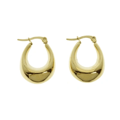 Les Cléias Acier Inoxydable Tricia S Earrings In Gold