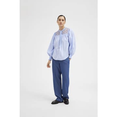 Gustav Mira Soft Shirt In Blue