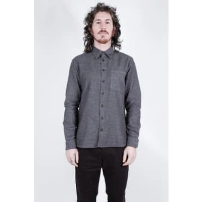 Hannes Roether Cotton/wool Shirt Grey
