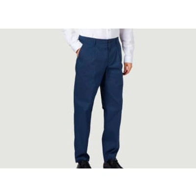 Ps By Paul Smith Tapered-cut Pants In Blue