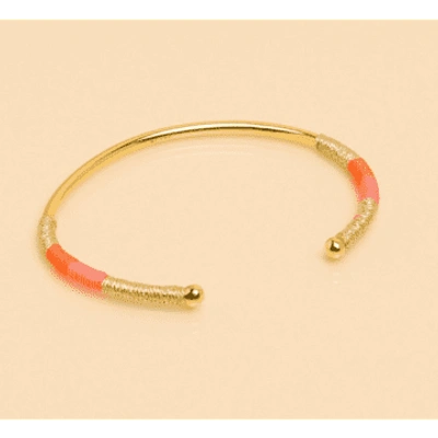 Une A Une Fluo Bangle In Gold
