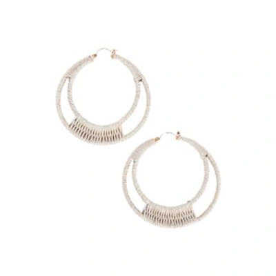 Eb & Ive Studio Hoop Earring In Gold