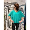 NOT SHY AIMEE CASHMERE JUMPER IN GREEN FLASH