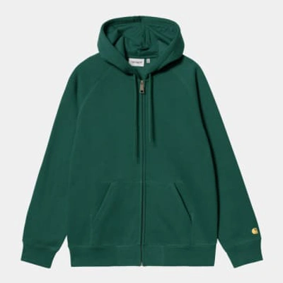 Carhartt Chase Chervil / Gold Hooded Jacket