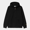 Carhartt Hooded Chase Jacket In Black