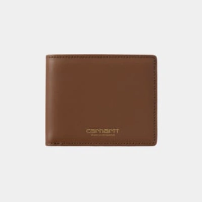 CARHARTT PORTEFEUILLE VEGAS COGNAC / GOLD