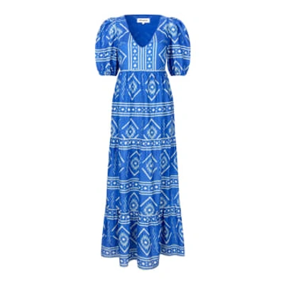 Lolly's Laundry Gamboll Maxi Dress In Blue