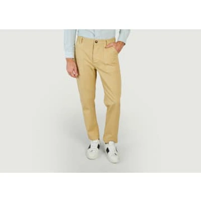 Cuisse De Grenouille Fatigue Trousers In Gold
