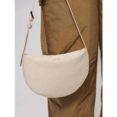 Hvisk Halo Matte Twill Handbag In Neutral