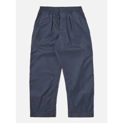 Universal Works 30149 Oxford Pant In Recycled Poly Tech Navy In Blue
