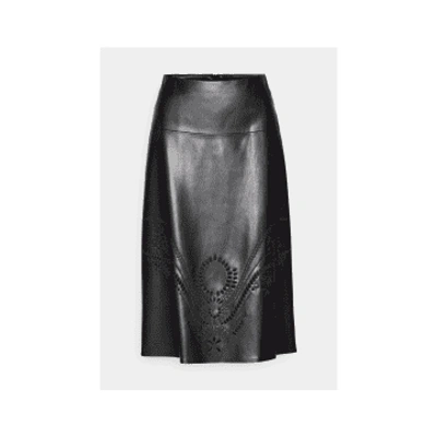 Hugo Boss Vembro Skirt In Black