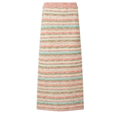 Hayley Menzies Andes Boucle Maxi Skirt In Multi