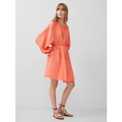 French Connection Alora Dress-coral-71wcu In Pink